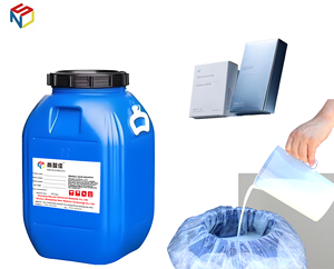 אמולסיית קולופולימר אקרילי דבק למינציה על בסיס מים עם הטבעה עמוקה להדבקת סרטים ונייר, ללא ממסים, BOPP PET - Product Image 3