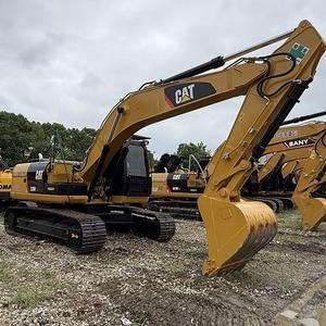 Excavadora de cadenas Caterpillar 320D usada de alto rendimiento, excavadora de construcción Cat de 20 toneladas, precio de fábrica, en stock, ¡gran oferta! - Product Image 1