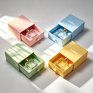 Custom Elegant Gift <strong>Box</strong> With Concave Embossed Logo Printed for Perfume <strong>Car</strong> Fragrance &amp; Beauty Gift Packaging Boxes - Product Image 1