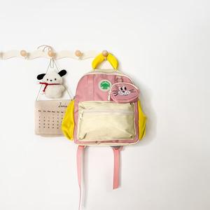 幼稚園2年子供スクールバッグスクールキッズバックパックロゴプリントミニトラベルバッグ1個Moqとして - Product Image 4