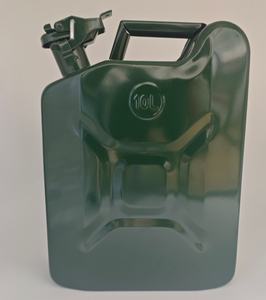 Bidón Metálico Negro Estándar de la ONU para Autos de Carreras Vp, Tanque Portátil de Gasolina con Grifos para 20 Litros - Product Image 6