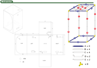 Orientrise - Boîte de culture hydroponique pour plantes avec structure métallique facile à assembler, 60x60, imperméable