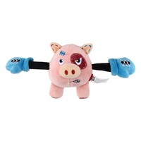La série de jouets apaisants GiGwi comprend des jouets en forme de lion, d'éléphant, d'âne et de chien, ainsi que de petits chiens en peluche qui émettent des sons.