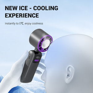 <span class=keywords><strong>Ventilador</strong></span> Turbo <span class=keywords><strong>de</strong></span> mano plegable portátil 2025, compresor <span class=keywords><strong>de</strong></span> hielo <span class=keywords><strong>de</strong></span> refrigeración en frío <span class=keywords><strong>de</strong></span> 100 velocidades, <span class=keywords><strong>ventilador</strong></span> eléctrico <span class=keywords><strong>pequeño</strong></span>, <span class=keywords><strong>ventilador</strong></span> <span class=keywords><strong>de</strong></span> <span class=keywords><strong>mesa</strong></span> recargable para el hogar - Product Image 5