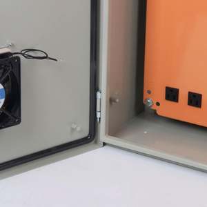 Tablero electrónico de control de equipos, caja de distribución de electricidad, caja de conexiones de televisión por cable para exteriores, caja de metal - Product Image 2