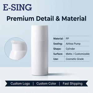 Customizable Oval Plastic Cosmetic Packaging <strong>Lotion</strong> Shampoo <strong>Bottle</strong> Lip Gloss Tubes Skincare Airless <strong>Pump</strong> Available <strong>Bulk</strong> Order - Product Image 3