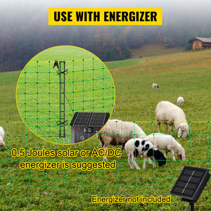 <span class=keywords><strong>Filet</strong></span> <span class=keywords><strong>électrique</strong></span> pour volailles et moutons, longueur 50 m, hauteur 1,2 m, pratique, durable, vert - Product Image 5