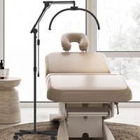 Lampe annulaire LED professionnelle 20W de qualité supérieure en forme de demi-lune pour salon de beauté – Qualité garantie