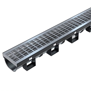 Chất lượng cao HDPE rãnh hệ thống kênh thoát nước với nhự<span class=keywords><strong>a</strong></span> thoát nước bì<span class=keywords><strong>a</strong></span> ngoài trời - Product Image 3