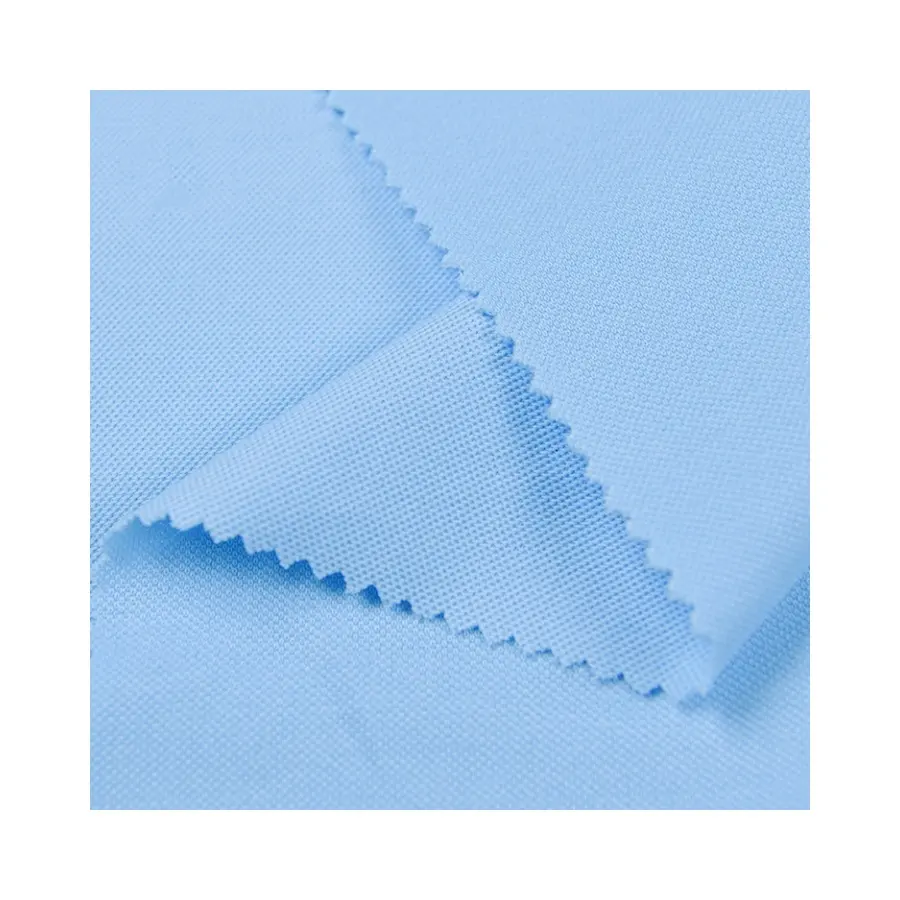Softausdruck modischer Stil Polo-Hemd-Bandstoff gute Qualität und individueller 100% Polyester Double Piqué-Bandstoff