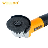 Outils électriques WELLOO 760W interrupteur latéral coupe meuleuse d'angle modèle accoutumé à 100/115mm Mini meuleuse d'angle