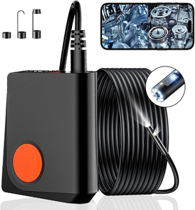 Caméra <span class=keywords><strong>endoscope</strong></span> IOS à double objectif 7.9mm <span class=keywords><strong>Endoscope</strong></span> Android WIFI Câble détachable 5M Endoscopie d'inspection de tuyaux 1440P - Product Image 1
