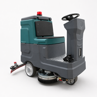 Nouvelle autolaveuse industrielle autoportée LM-W560, largeur de nettoyage 580 mm, réservoir de récupération 110 L, batterie 24 V pour usine