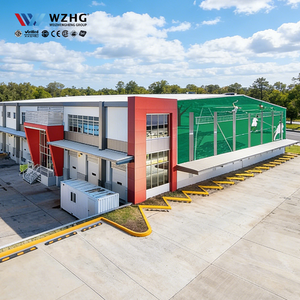 Estructura de Acero Modular Insonorizada para Estadio de Tenis, Personalizada, con Viga en H, Vida Útil de 50 Años, Tratamiento de Superficie Galvanizado - Product Image 1