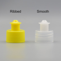 Côtelé PP 28/410 Plastique Lave-Vaisselle Bouchon De Bouteille Flip Top Cap 28mm Vis Eau Lave-Vaisselle Liquide Couvercle De Bouteille Push Pull Cap
