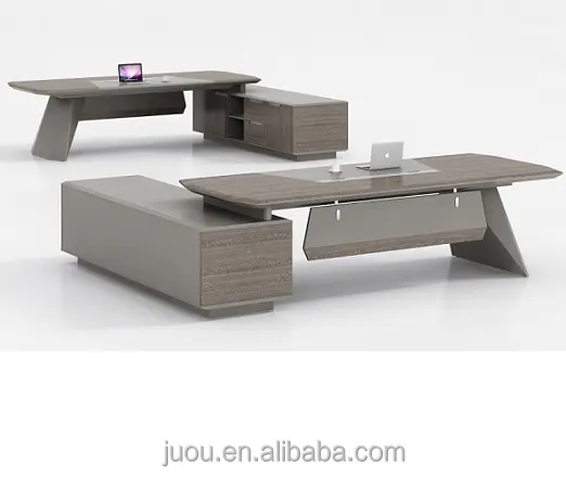 H9- light luxury office desk modern furniture office desk with drawer manager office table