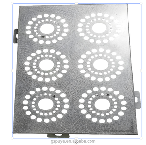 Panel Decorativo <span class=keywords><strong>de</strong></span> Aluminio con Patrón Regular y Orificios Regulares, Grabado con Precisión, Panel <span class=keywords><strong>de</strong></span> Pared <span class=keywords><strong>de</strong></span> Aluminio - Product Image 4