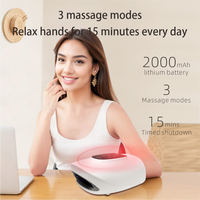 Masseur de main 3D avec airbag, 3 modes, acupression électrique, masseur de main sans fil