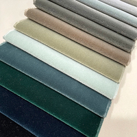 Haute qualité maison déco tissu mohair sellerie peluche velours tissu pour canapé