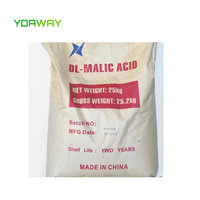 Acide malique de qualité alimentaire 25 kg/sac, CAS 6915-15-7, acide malique encapsulé