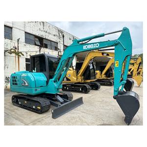 Excavadora usada KOBELCO SK60 6 toneladas Excavadora de segunda mano Maquinaria hidráulica original sobre orugas Buen Estado - Product Image 2