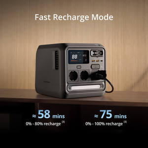 Station d'alimentation portable DJI Power 1000 Mini EU 1008Wh avec batterie LiFeO4, générateur solaire, station de charge, batterie de stockage d'énergie domestique - Product Image 3