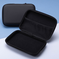 Boîte de rangement pour câbles de données et chargeurs en EVA imperméable & sac à fermeture éclair pour accessoires numériques 3C - Plusieurs tailles