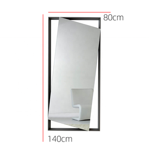 <strong>Large</strong> Frame Asymmetrical Wall <strong>Mirror</strong> Irregular Shaped Wall <strong>Mirror</strong> for Bathroom - Product Image 3