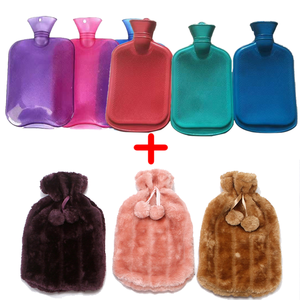 Bolsa de Agua Caliente Dericsson, Linda y Práctica, Material de Goma/PVC Ecológico, Calentador de Invierno Seguro con Funda Suave - Product Image 2