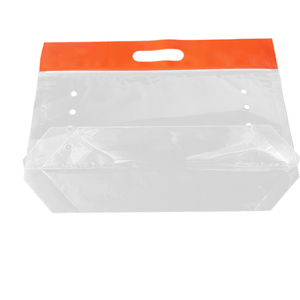 Sacs à fermeture éclair en PET/CPP de qualité alimentaire, résistants à l'humidité, avec poignée, impression en gravure, logo personnalisé, taille personnalisée, emballage alimentaire pour légumes - Product Image 5