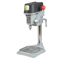 Mini perceuse à colonne de table 340W, machine à percer le bois avec mandrin de 4 mm, contrôle de vitesse variable, base en fonte, vitesse maximale de 12000 tr/min