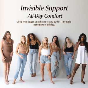 Áo ngực silicon không dây, không gọng, nâng ngực kép, trong suốt, không dây đeo, không lưng, đóng phía trước, dành cho váy cưới - Product Image 4