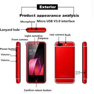 Super barato <span class=keywords><strong>SOYES</strong></span> L3 1GB + 8GB 2,5 pulgadas MTK6580 Quad <span class=keywords><strong>SOYES</strong></span> L3 teléfonos móviles - Product Image 5