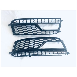 Parti OE copertura fendinebbia adatta per <span class=keywords><strong>Audi</strong></span> <span class=keywords><strong>A5</strong></span> B8.5 2013-2015 griglia <span class=keywords><strong>nera</strong></span> ABS - Product Image 2