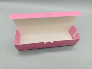 Couvercle de plateau à gaufres en carton imprimé avec logo personnalisé pour biscuits, boulangerie, gaufres, emballage avec couvercle, bac à papier pour sucette glacée - Product Image 4