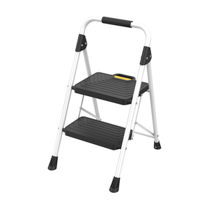 Thang Phân <span class=keywords><strong>2</strong></span> Bậc Bằng Thép Xốp Có Tay Vịn Tiêu Chuẩn ANSI Trong Nước Bậc Cao Gấp Gọn Bằng Nhựa Lớn - Product Image 3