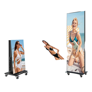Pantalla LED Publicitaria Portátil Inteligente XOB, Plegable, para Interiores y Exteriores, con Soporte Móvil para Carteles Digitales - Product Image 1