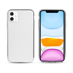 Nuovo Modello 2020 Custodia per <span class=keywords><strong>iPhone</strong></span> 12 in TPU Flessibile di Alta Qualità 2.0MM, <span class=keywords><strong>Cover</strong></span> Morbida Trasparente in <span class=keywords><strong>Silicone</strong></span> - Product Image 1