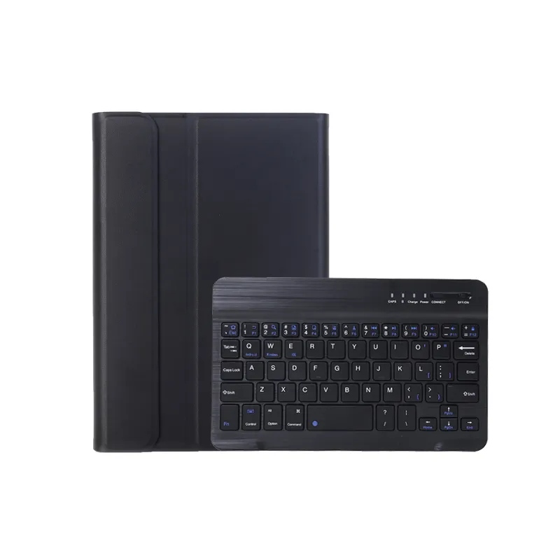 CYKE Casing Tablet Keyboard Nirkabel Apple, Dapat Dilepas Magnetik untuk Apple Ipad Mini 1 2 3 4 5 Generasi 7.9 Inci Universal