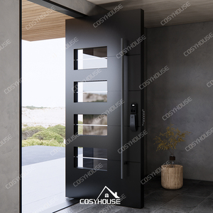 Cosyhouse <span class=keywords><strong>porte</strong></span> <span class=keywords><strong>d</strong></span>'<span class=keywords><strong>entrée</strong></span> moderne et abordable, style écologique, portes <span class=keywords><strong>d</strong></span>'<span class=keywords><strong>entrée</strong></span> en acier intelligentes, portes <span class=keywords><strong>d</strong></span>'<span class=keywords><strong>entrée</strong></span> isolées architecturales - Product Image 4