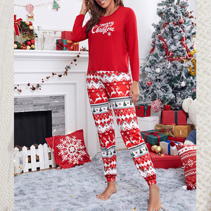 Conjunto de Pijamas Femininos de Natal com Estampa, Manga Longa, Novo e de Alta Qualidade, Venda Quente - Product Image 5