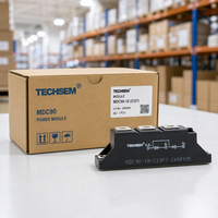 Module de diode redresseuse TECHSEM MDC90-18-223F3 90A 1800V, redresseur à pont SCR haute fiabilité pour alimentation électrique