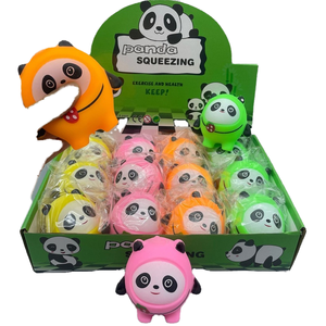 Panda Phong Cách Chống Căng Thẳng Vui Đồ Chơi Khỏe Mạnh Tự kỉ Tâm Trạng Bóp Cứu Trợ Vui Vẻ Geek Tiện Ích Với Halloween Truyện Cười Làm bằng Cao Su - Product Image 4