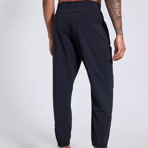 Premium 80% Nylon 20% Spandex Pantalones de entrenamiento para hombres Pantalones de entrenamiento de fitness personalizables - Product Image 1