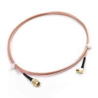 Câble coaxial torsadé en cuivre Tejaite SMA Mâle vers SMA Mâle/Femelle RG316 RG174 RG178, 8cm 10cm, Jumper RF 50 Ohms