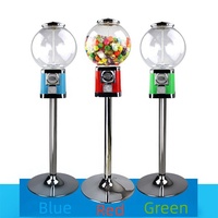 Distributeur automatique commercial de capsule de bonbons d'enfants à jetons de prix usine avec le jouet rebondissant de boule de capsule