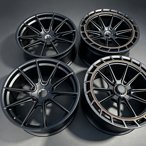 Nouvelles jantes en alliage forgées à profil profond concave 17-22 <span class=keywords><strong>pouces</strong></span> 5x120 avec capuchon central verrouillable ET 25mm - Product Image 1