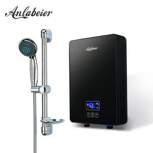 เครื่องทำน้ำร้อนไฟฟ้าระบบสัมผัสอัจฉริยะ6000W, เครื่องทำน้ำร้อนไฟฟ้ากระจกเทมเปอร์ไร้ถังจอแสดงผล LED 220V สำหรับใช้ในห้องน้ำห้องครัว - Product Image 1