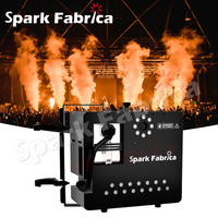 Machine à fumée électrique 3000W avec télécommande Portable 15M DMX512 Machine à brouillard pour scène Fête Mariage DJ Événements