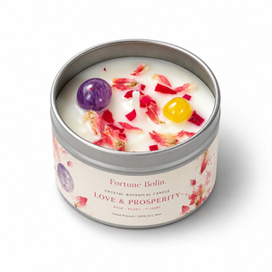 Bougie parfumée artisanale en cire <span class=keywords><strong>de</strong></span> soja biologique avec pierres <span class=keywords><strong>de</strong></span> guérison, personnalisable, pour la décoration intérieure et l'aromathérapie, vente en gros - Product Image 4